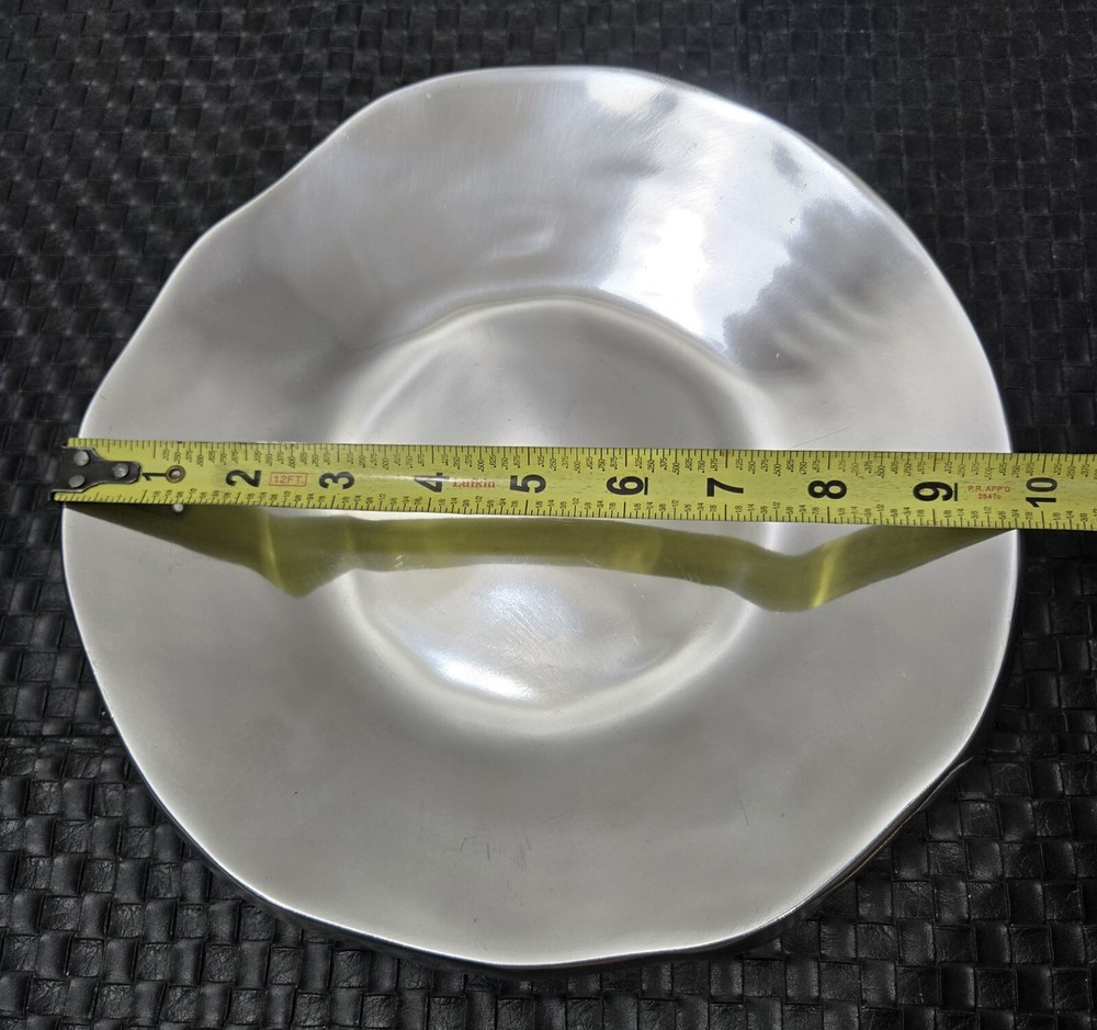 Aluminum Serving Tray / Trinket Plate