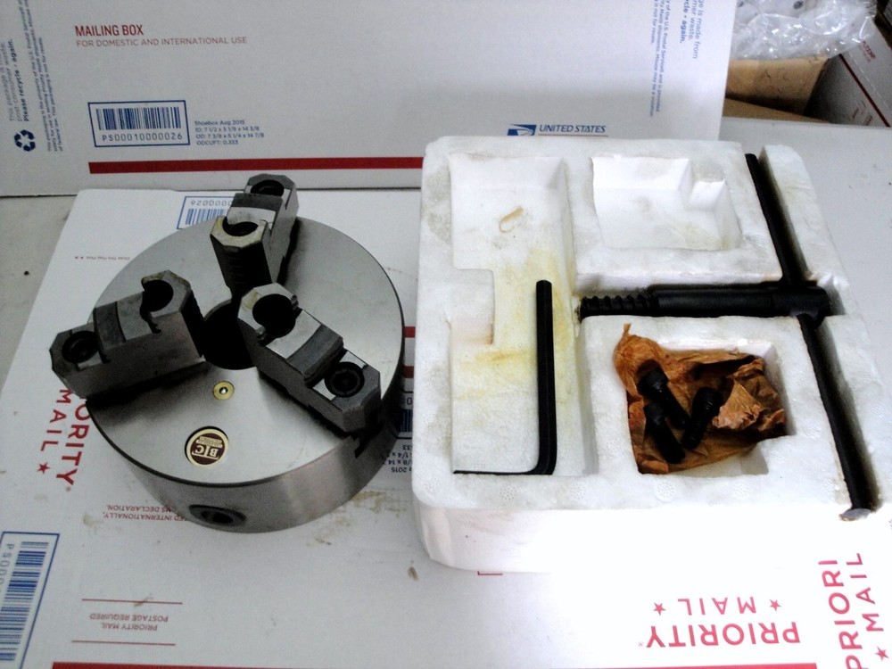 BTC  3-Jaw Scroll Chuck 6"