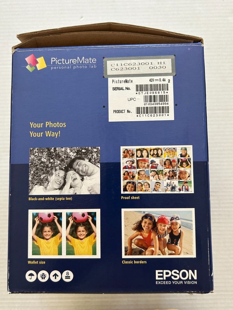 Epson PictureMate Personal Photo Lab Printer Express Edition Tested