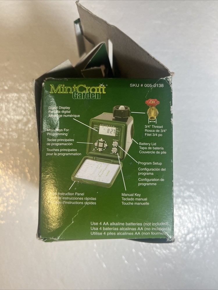 Mint Craft Garden Electric Water Timer