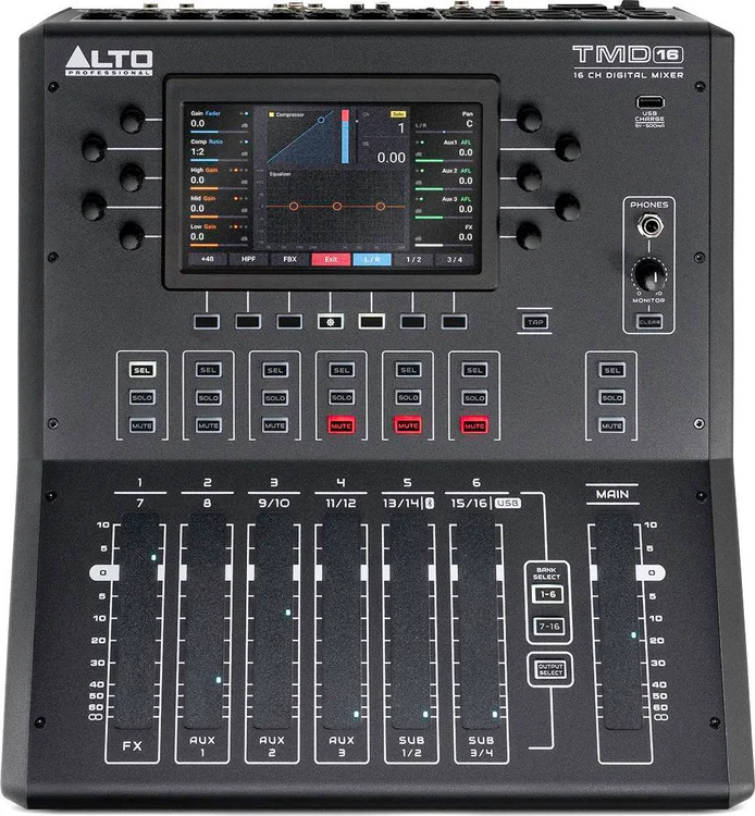 Alto Professional TMD16 16-channel Digital Mixer