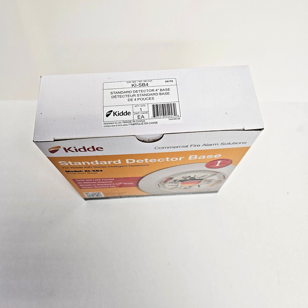 Kidde KI-SB4 Standard Detector Base NEW