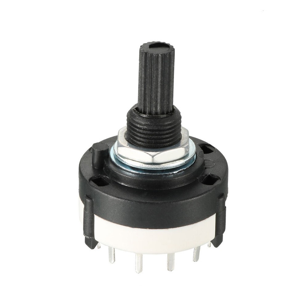 14Pin 2P6T 2Pole 6Position Selectable 1Deck Band Channel Rotary Switch Selector