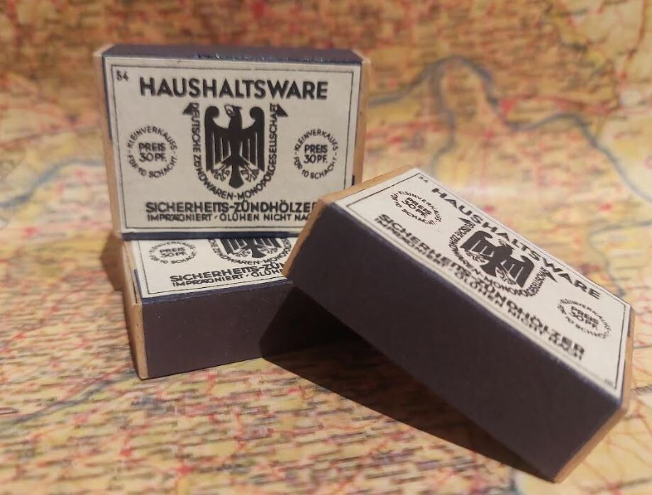 WW2 German matchbox - Haushaltsware safety matches