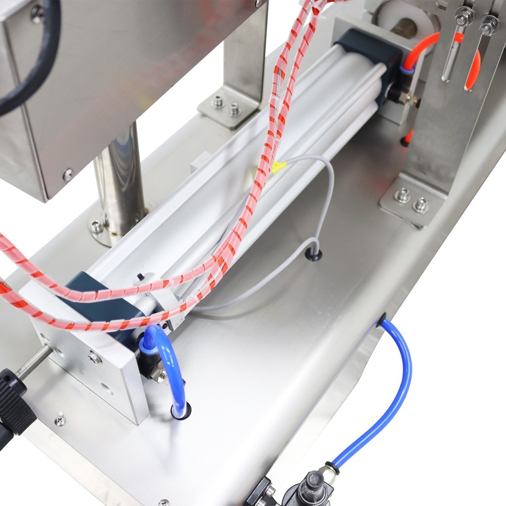 Liquid Paste Filling Machine Transverse Heating Mixing Hopper 100-1000ml 110V