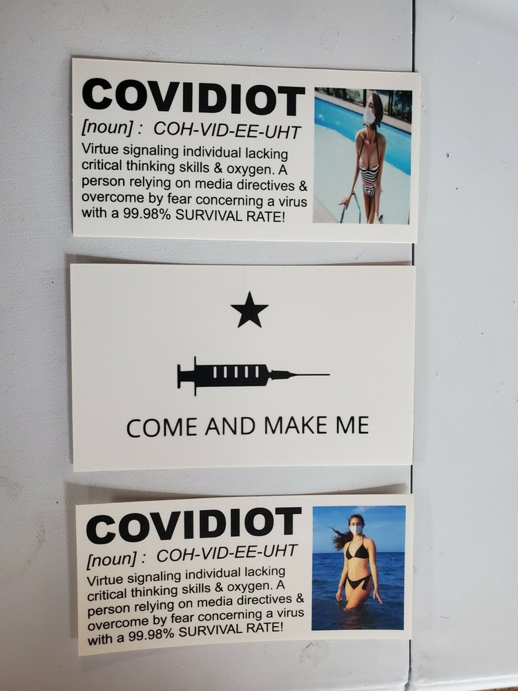 NPC Stickers 2 PACK LOT