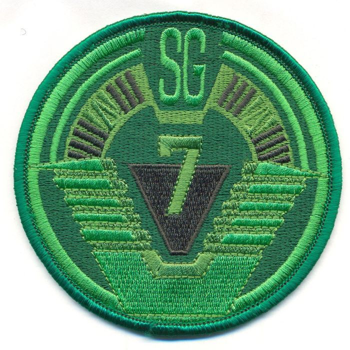 STARGATE SG-7 GREEN COLOR PATCH - SG7gc