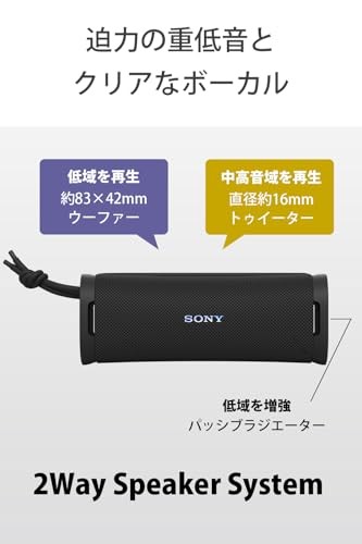 Sony Wireless Speaker SRS-ULT10 BC Black Bluetooth