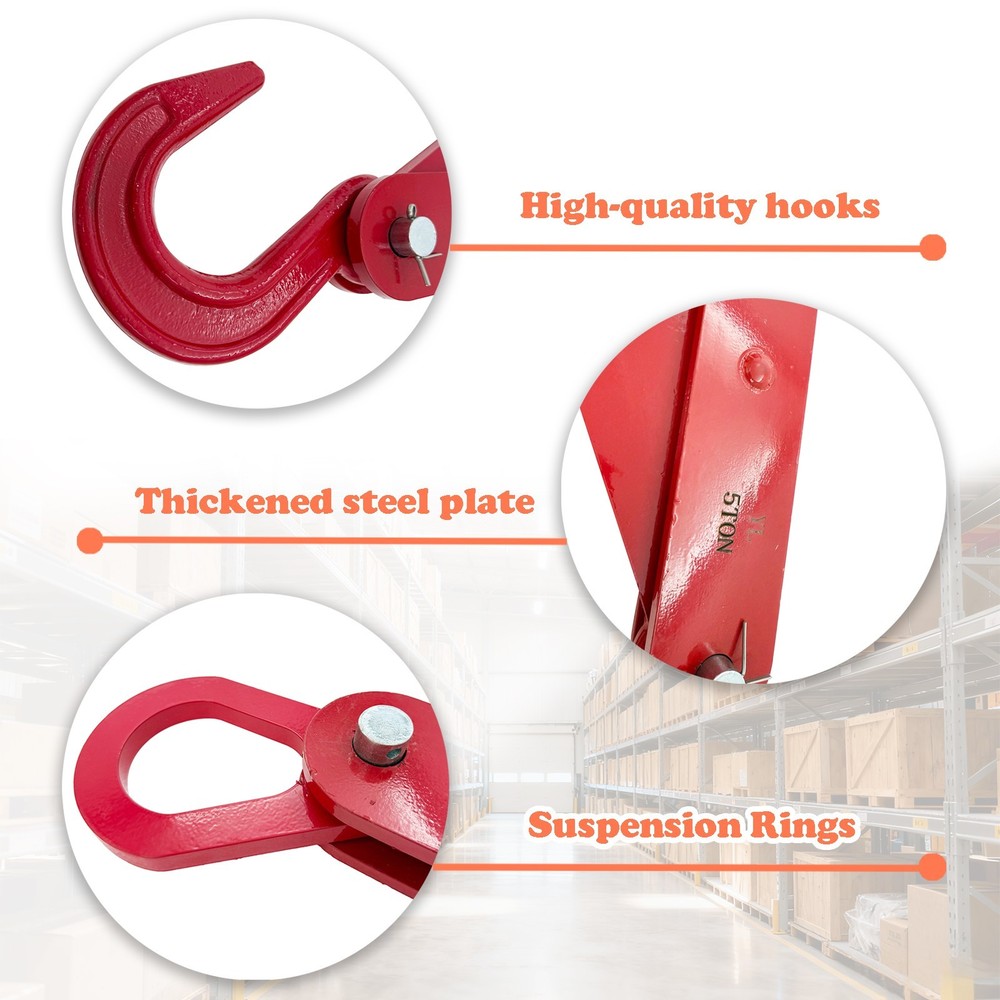 5T Automatic Unloading Hooks Lifting Hooks Cargo Auto Unhooking Lifting 0-3.15"