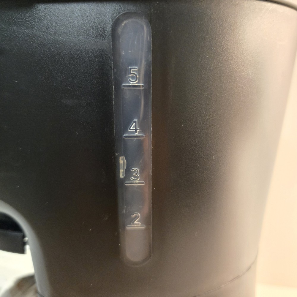 Mr. Coffee Black 5 Cup Programmable Mini Coffee Machine BVMC-PC05BL2