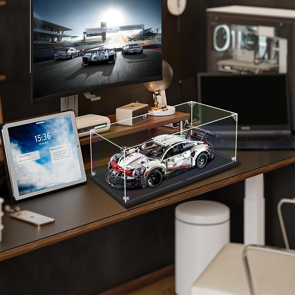 Acrylic Display Case Clear Storage Boxes For 1:14 Scale Diecast Car Models Toys