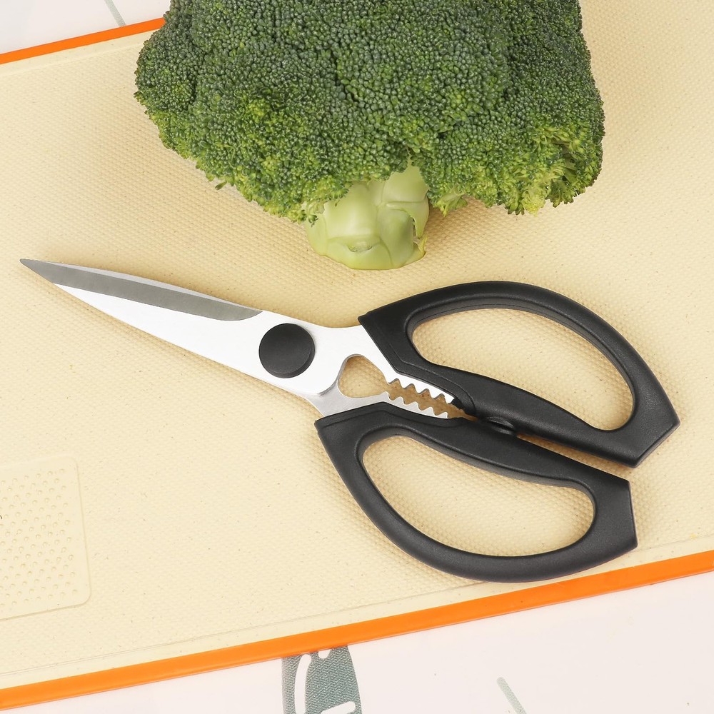 Frepxzlk Kitchen Scissors, Heavy Duty Kitchen Shears with Sharp Stainless Ste...