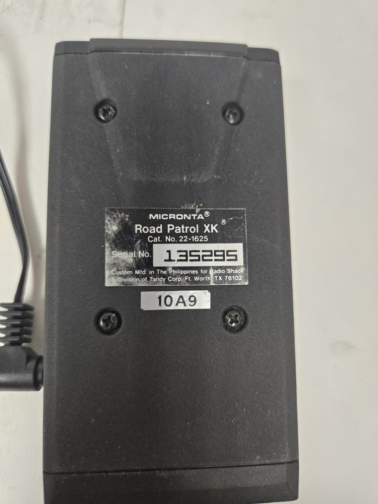 Radar Detector Micronta Road Patrol XK B83