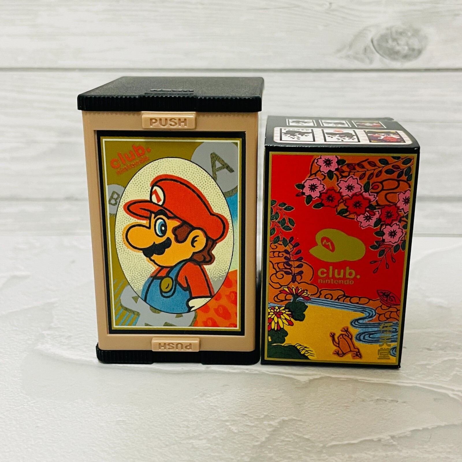 Club Nintendo Limited Super Mario Hanafuda Playing Cards Red & Back Set Unopened