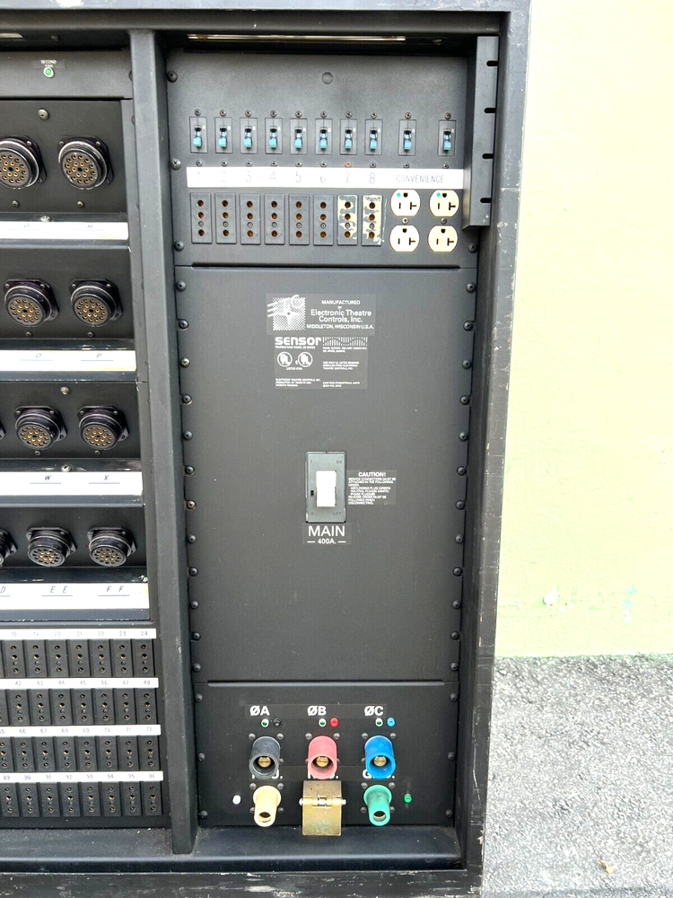 ETC Sensor 96X 2.4K 400A 4-Patch Rgn PT Dimmer Rack #11 #32 (One)TrueHeartSound