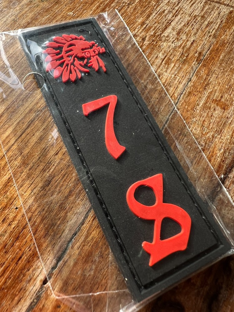One7Six "Comanche Quad Totem" Black/Red Variant Patch