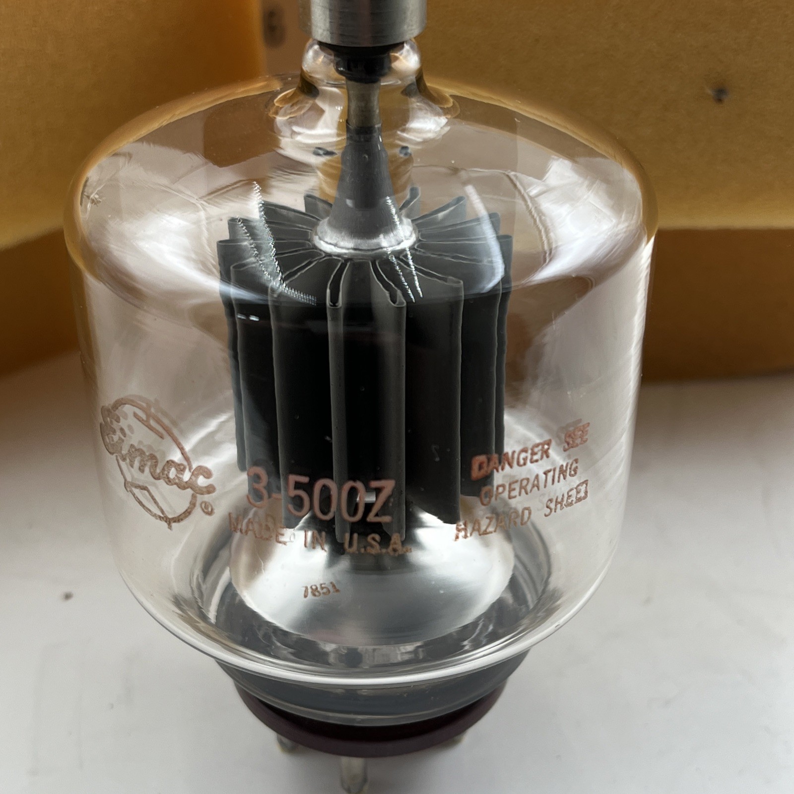 ⭐️lot Of 2 Vintage Eimac 3-500Z Electron Tube USA Made⭐️