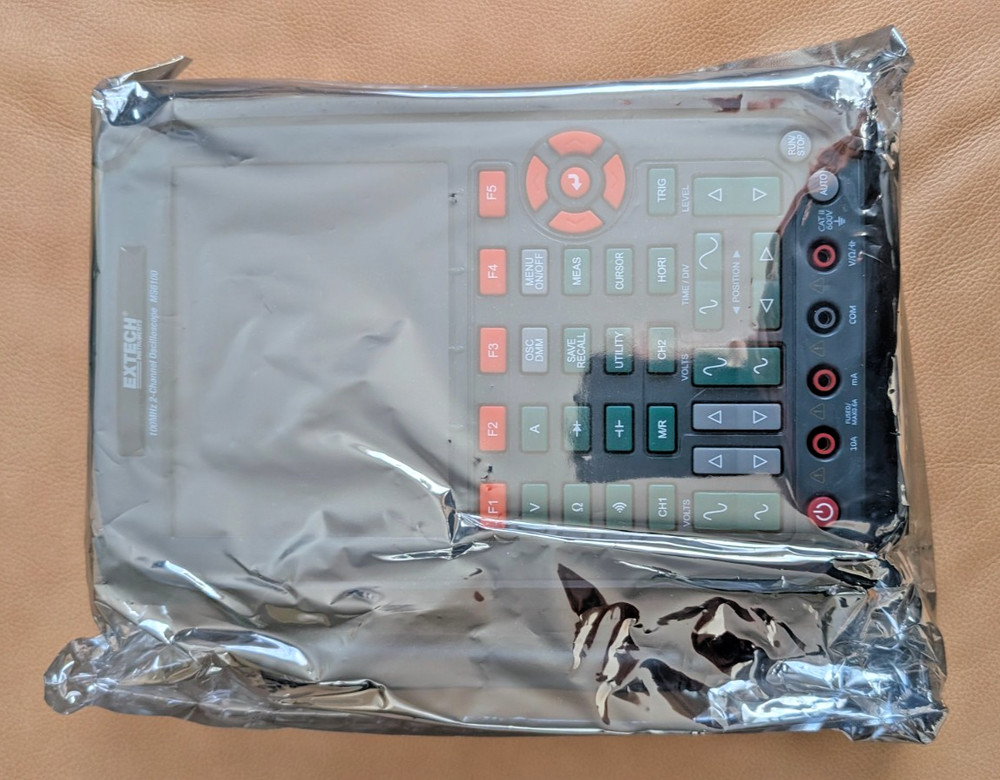 EXTECH MS6100 OSCILOSCOPE NOS 100MHZ 2CH