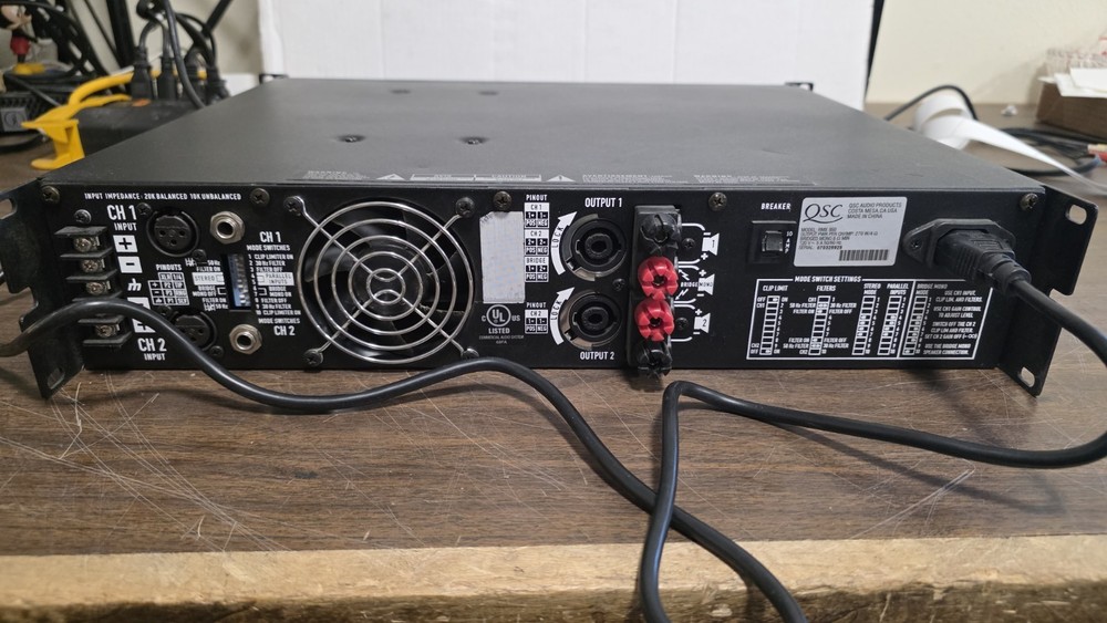 QSC RMX 850 Professional Power Amplifier