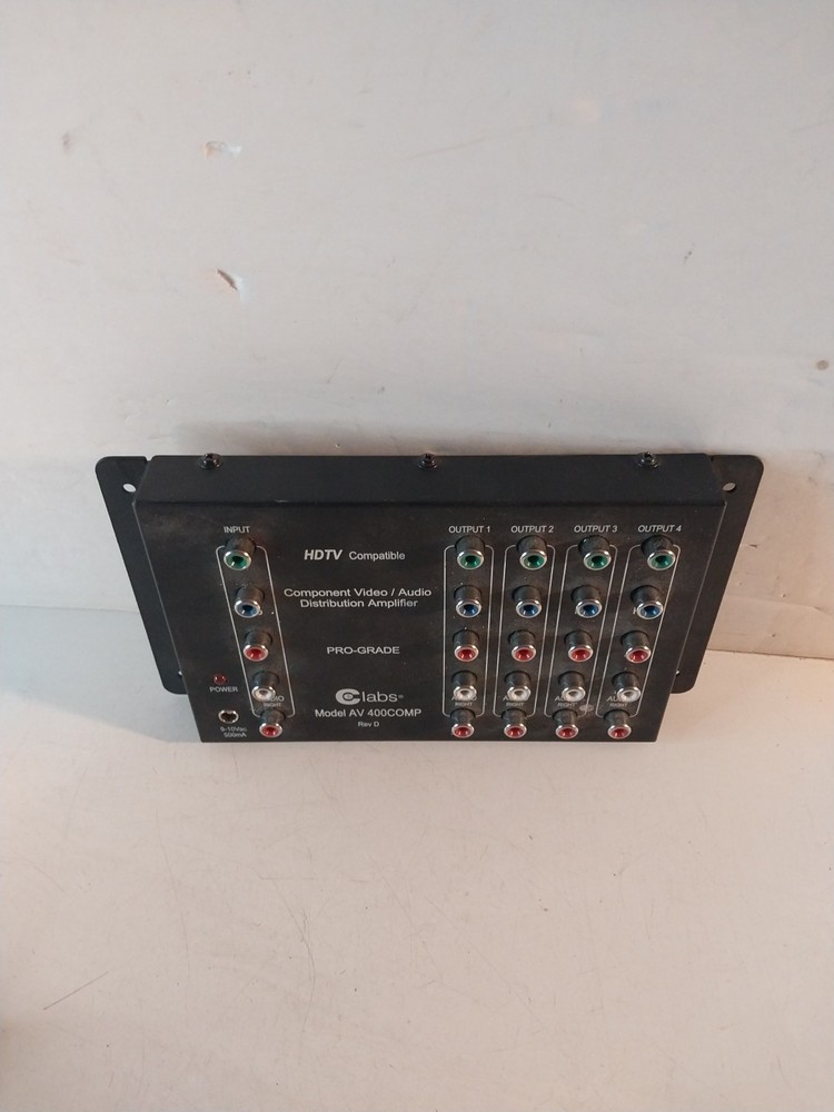 CE Labs Model AV 400COMP High Performance Audio & Video Distribution Amplifier