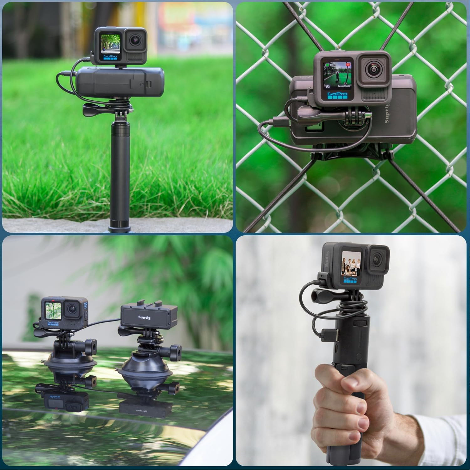 Upgraded Battery Door Cover, Replacement Side Door for Gopro Hero 13 Hero 12 Her