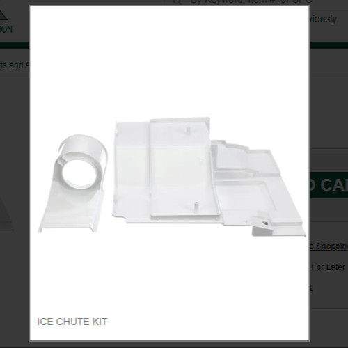 ICE CHUTE KIT #1011448-118