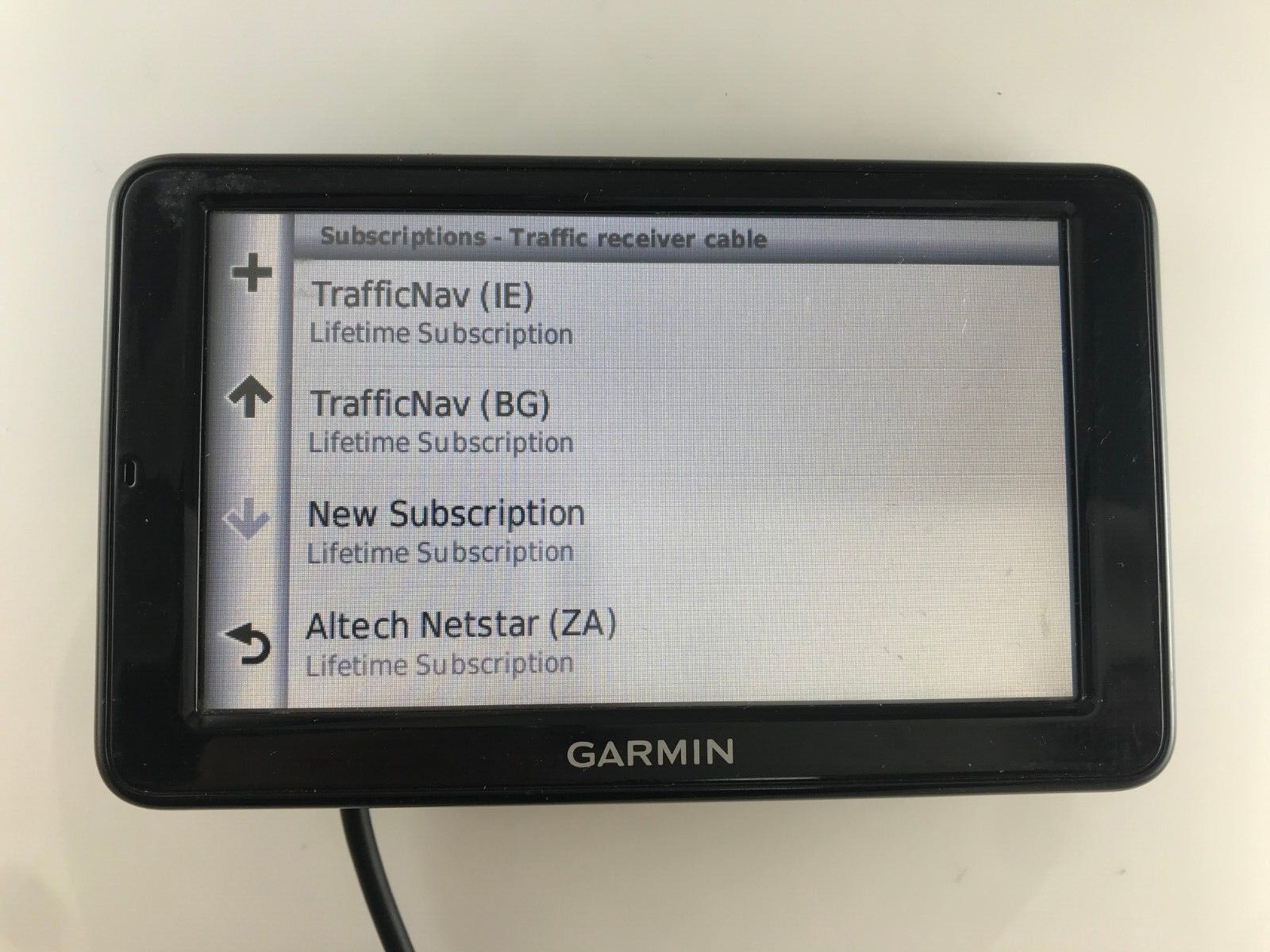 Original GARMIN GTM 36 Traffic Receiver charger Power cable + Antenna Extension