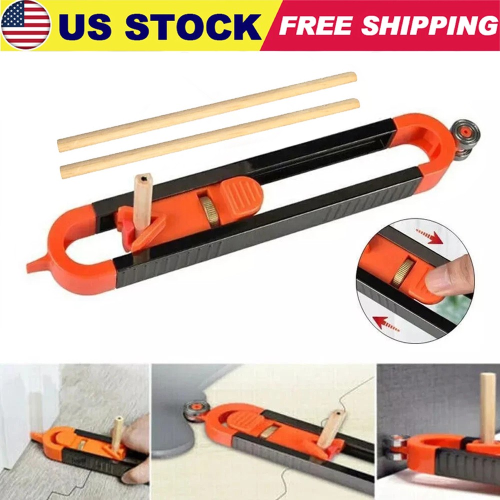 Profile Scribing Ruler Contour Gauge with Lock Precise Copy Irregular Shape Tool