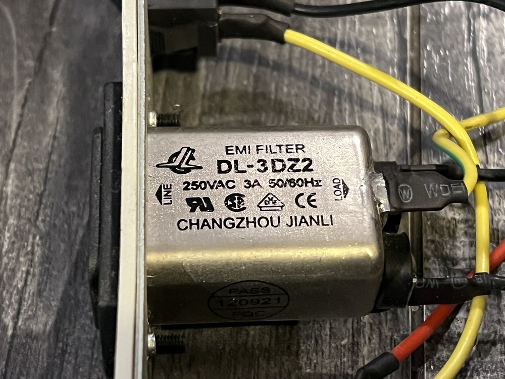 US Cutter plotter parts SC 1261 internal power cord and switch board replacement