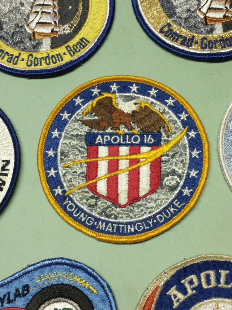 Apollo Lion Brothers Mission Patch Set