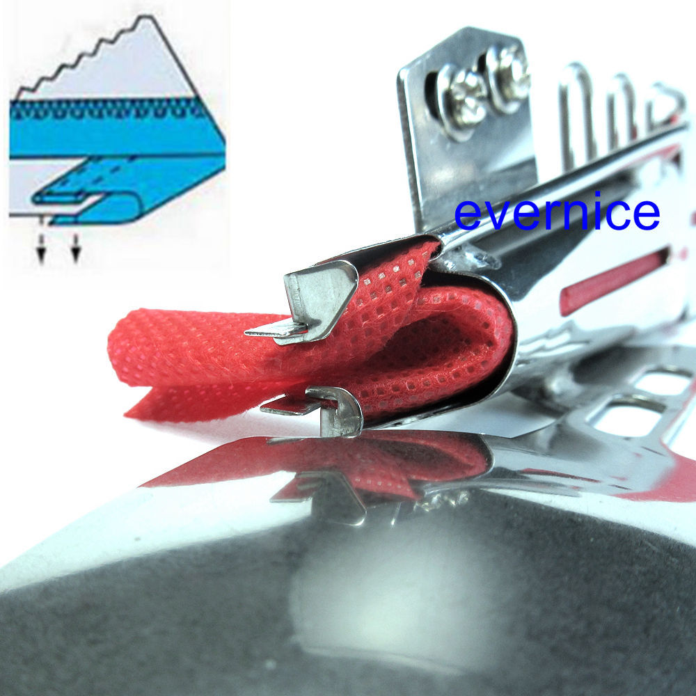 CoverStitch Machine Binder Semi-Fold Binding Attachment For Flatbed Mach TYPE A