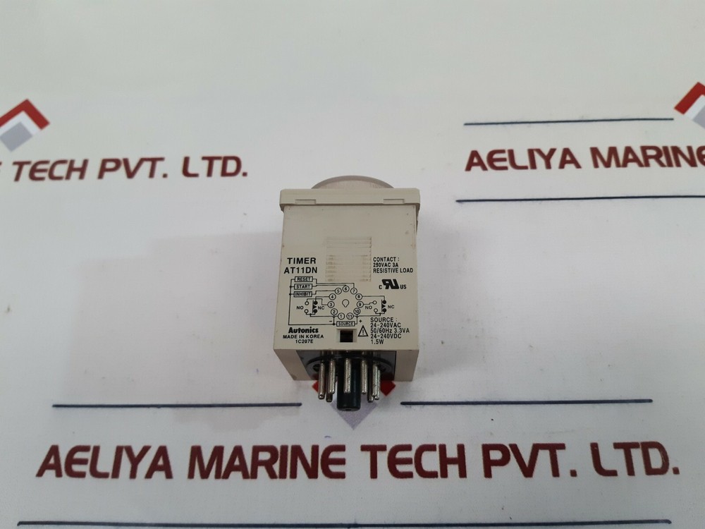 Autonics AT11DN timer 0-5 SEC 50/60HZ 3.3VA