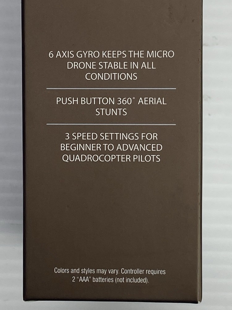 Micro Drone Propel Navigator Pace Wireless Quadcopter Beginner Stunt Drone Red