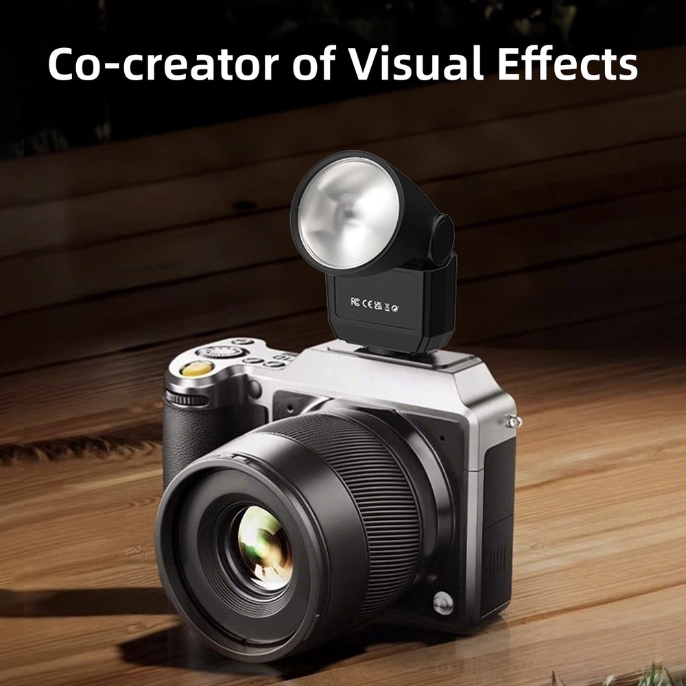 F02 Retro Mini Flash Light Micro Single Camera Portable Photography Fill Light