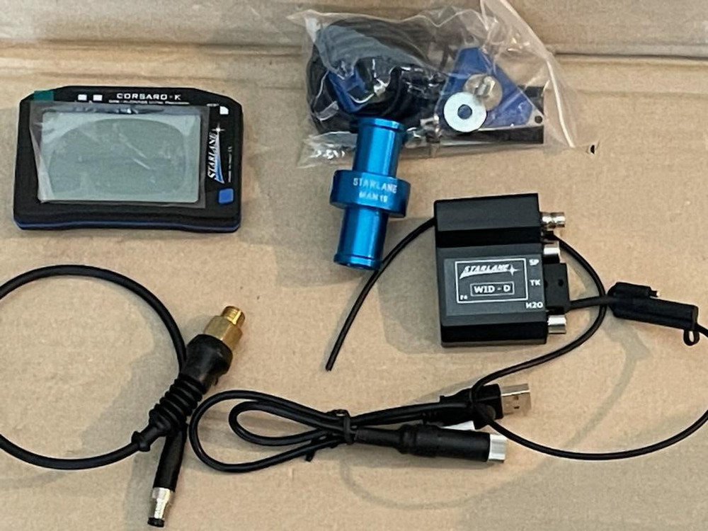 GPS Lap Timer Starlane Corsaro Data Acquisition Wireless KART Version REFURBISH