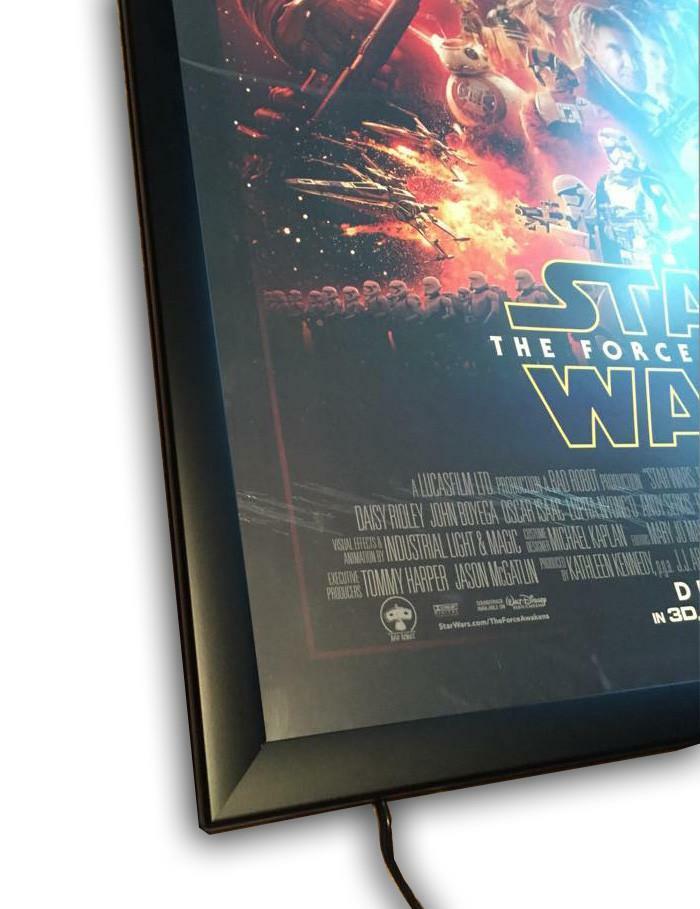 24x36 Custom Premium LED Light Box Poster Display Frame