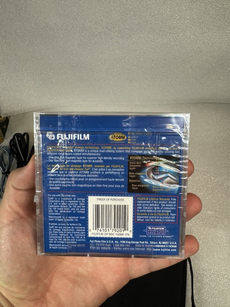 Iomega Zip 100 USB External Drive Bundle – Z100USB – Mac & PC - MINT!!!!!