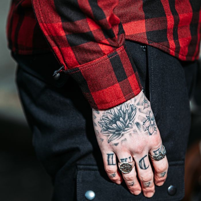 Spada Ember CE Shirt - Red/Black