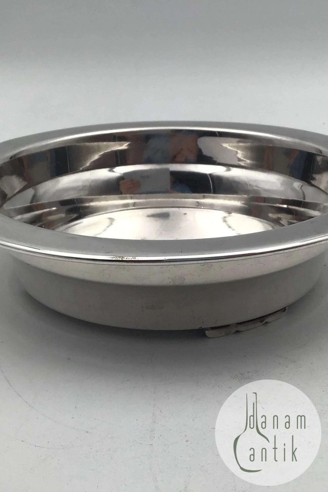 Inger Norrie Silver Bottle Coaster