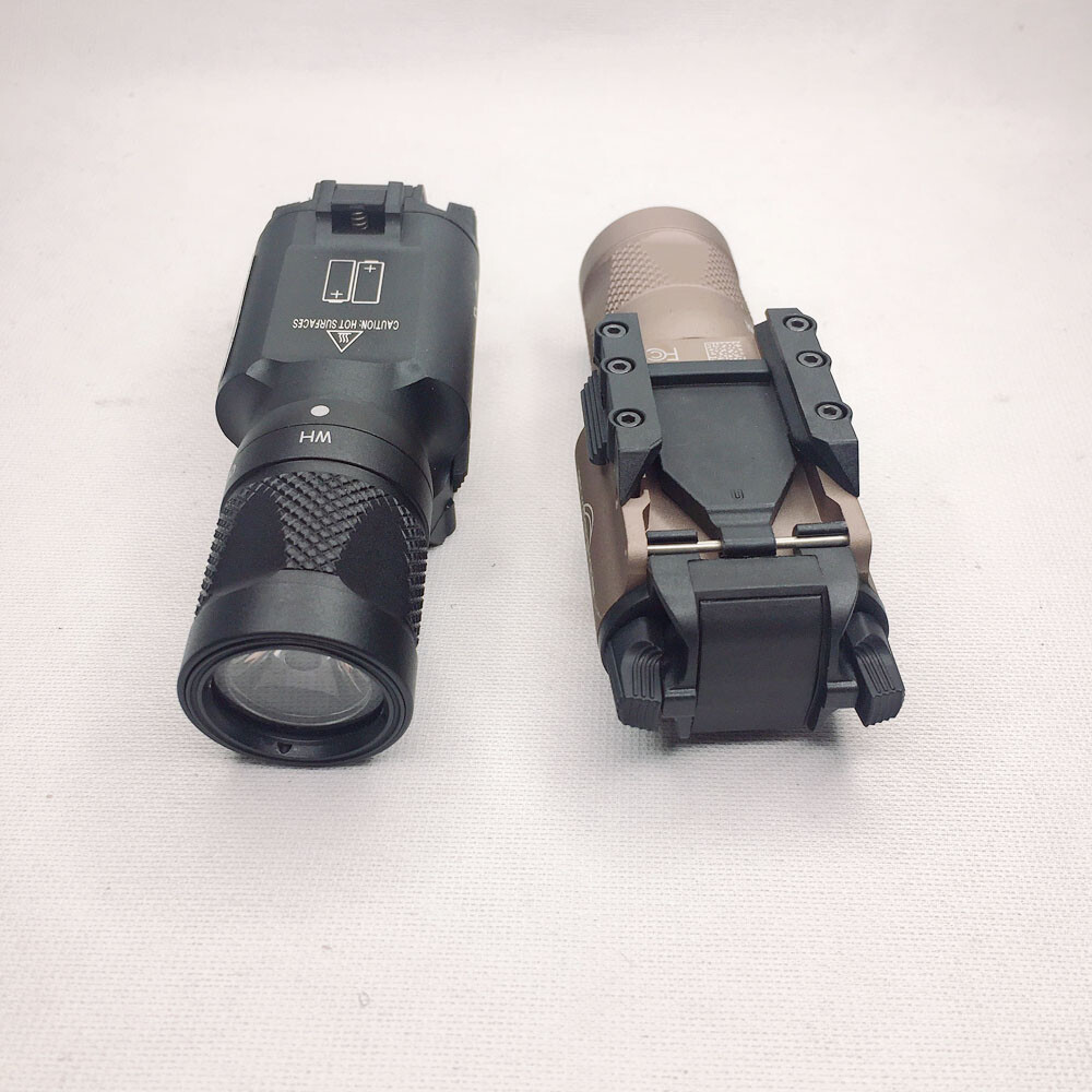 Tactica X300V Flashlight Dual-Output Flashlight Strobe Light White Shooting