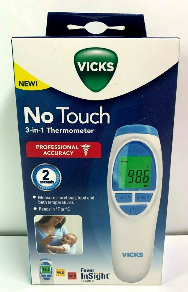 Vicks No Touch 3-in-1 Thermometer