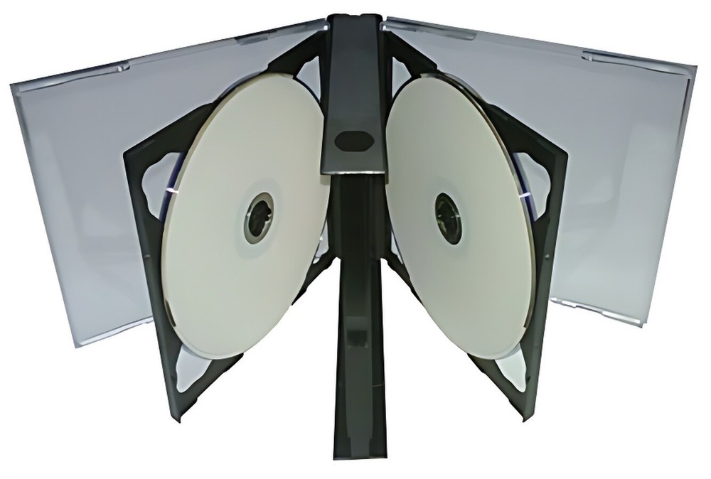 Black Quintuple 5 Disc CD Jewel Case Lot