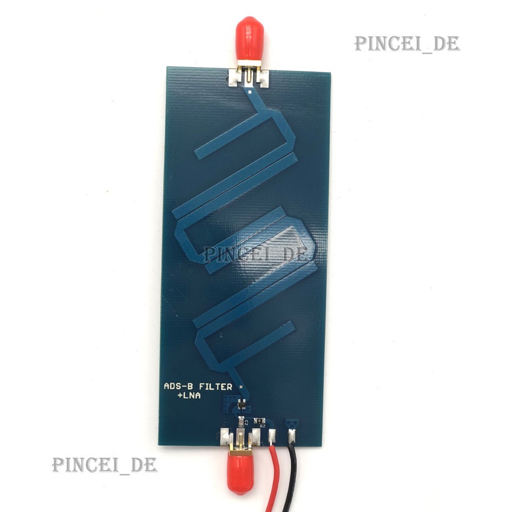 ADS-B+LAN Bandpass Filter Module with Integrated Preamplifier High Performance