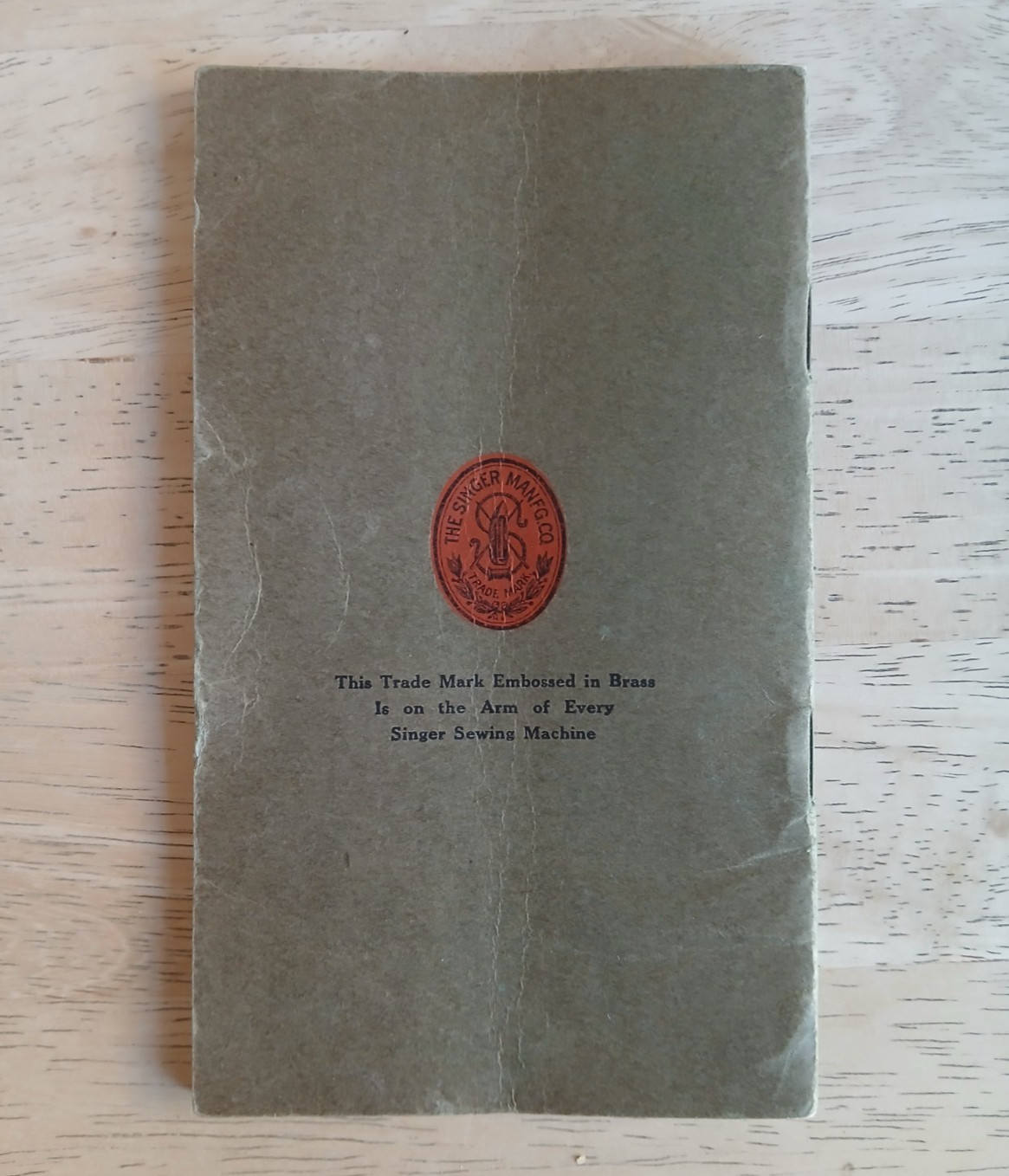 Original Singer Sewing Machine Owner's Instruction Manual for 66 & Attachments