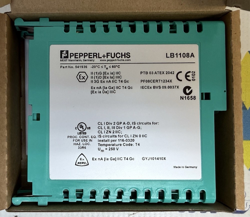Pepperl+Fuchs LB1108A Digital Input Module