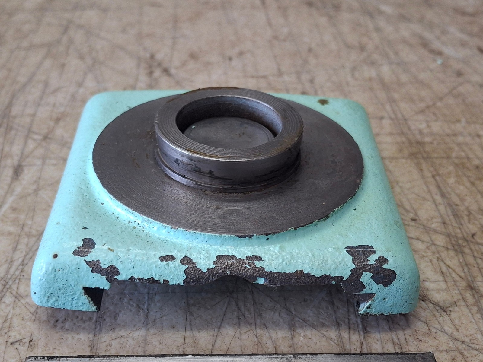 6" Lathe Atlas 618 Craftsman Compound Rest Tool Post Slide Swivel Base 3611 Gibb