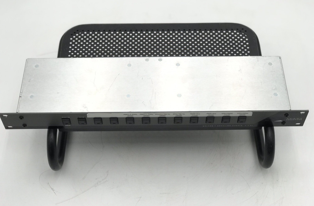 Broadcast Tools 10x1 Stereo Switcher Router