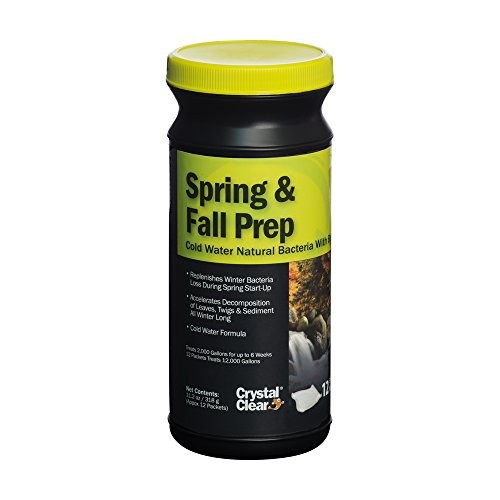 Spring & Fall Prep - Cold Water Natural Bacteria with Barley - 12 Packets