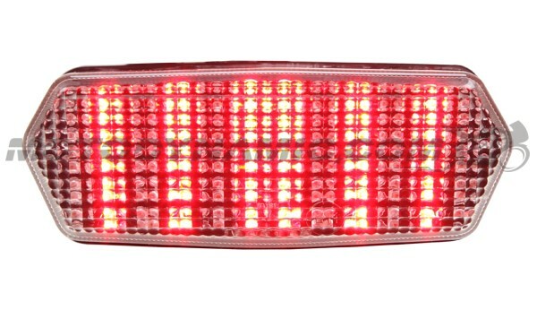 INTEGRATED Turn Signals LED Tail Light CLEAR LENS Fits 2022-2023 Honda Grom 125