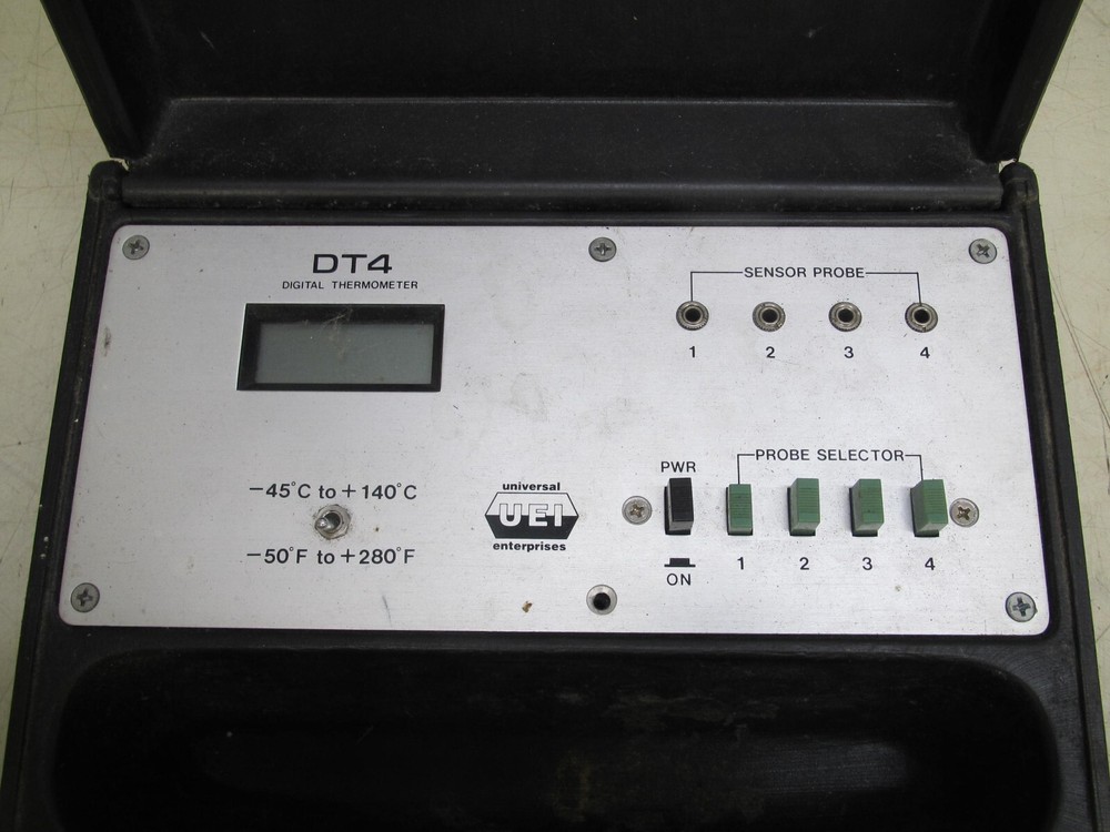 Universal Enterprises Temperature Tester Model DT4 Digital Thermometer
